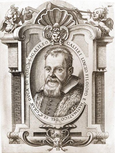 Portrait of Galileo Galilei (1564 - 1642) by Unknown